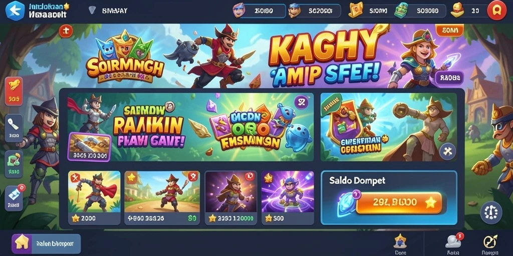 Screenshot saat karakter mendapatkan power-up.