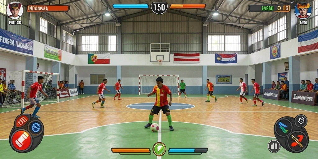 Grafik menakjubkan dalam setiap level.
